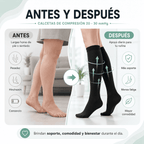 Velvora Compresión negro 20 - 30 mmHg