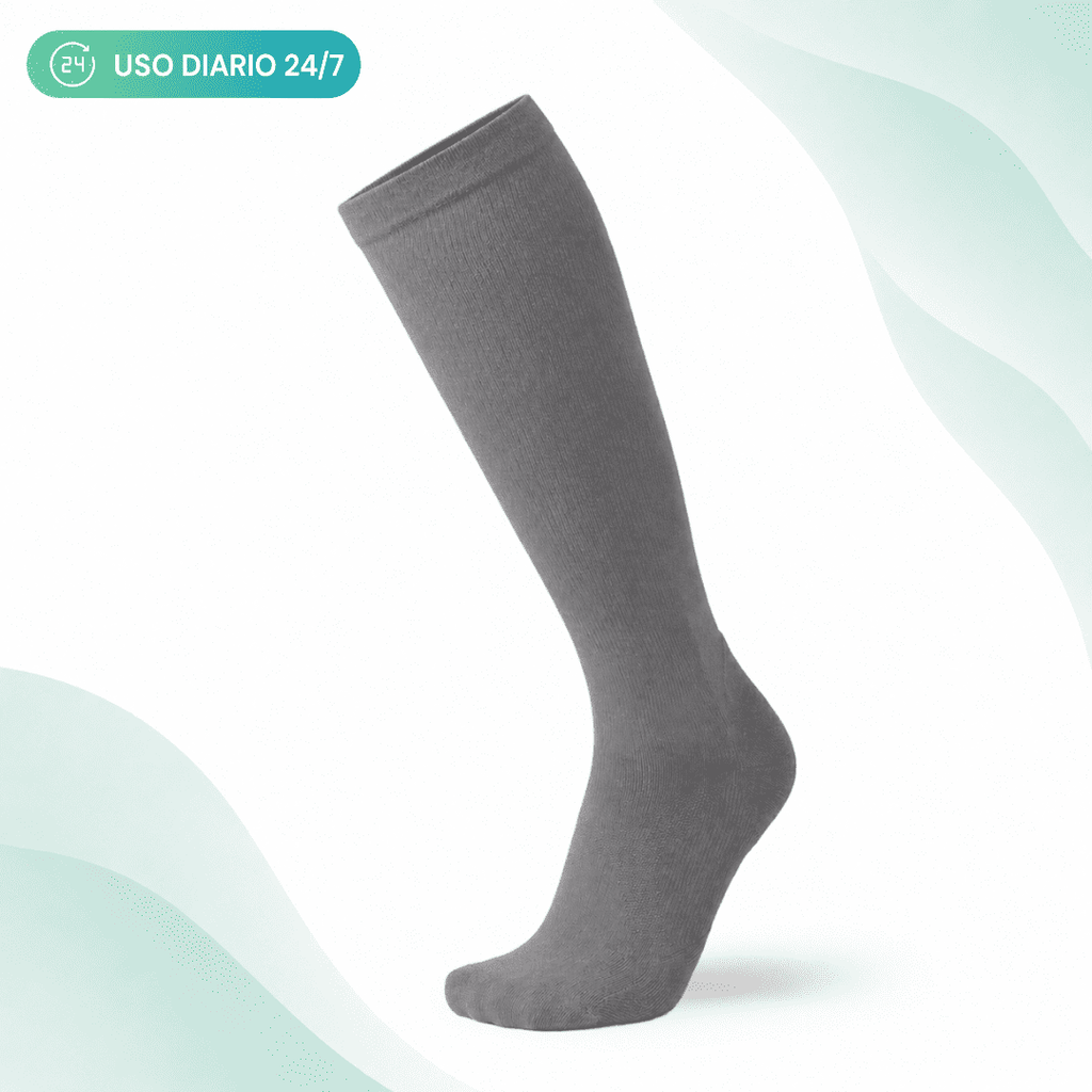 Velvora Compresión gris 20 - 30 mmHg