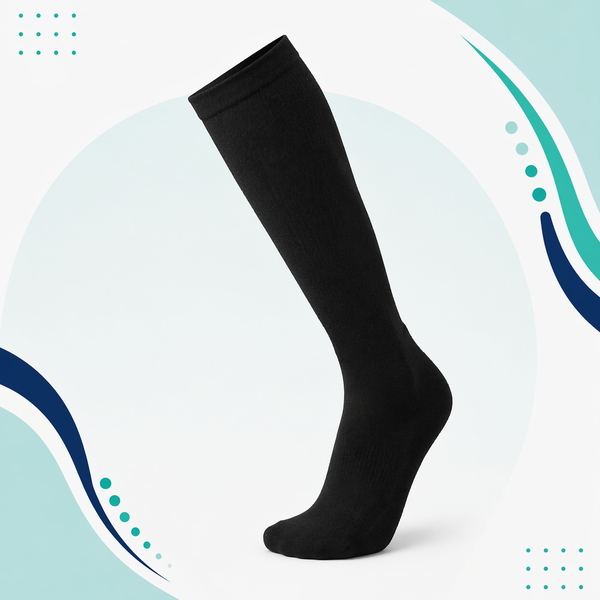 Velvora Compresión negro 20 - 30 mmHg